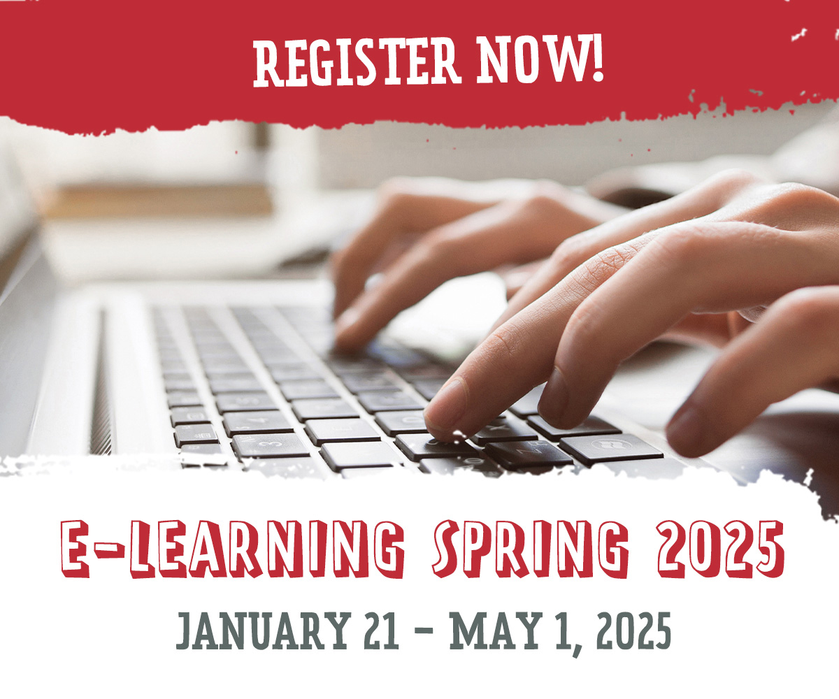 Register for Spring eLearning classes  (mobile)